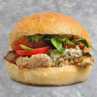 ساندویچ استیک مرغ رژیمی