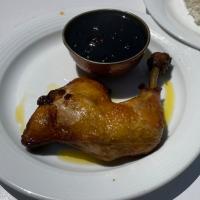 خوراک مرغ سرخ شده با سس آلو