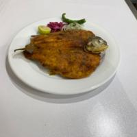 خوراک ماهی سرخ شده