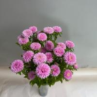 دسته گل مینا طیف رنگ صورتی