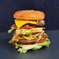 دوبل چیز برگر