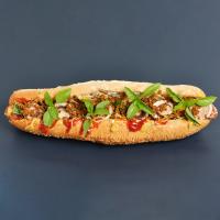 ساندویچ هات داگ تنوری با گوشت چرخ کرده