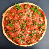 پیتزا پپرونی تین کراست