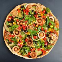 پیتزا سبزیجات تین کراست