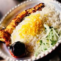 چلو جوجه کباب با برنج مخصوص