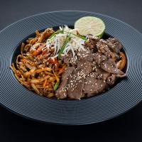 نودل لومین گوشت