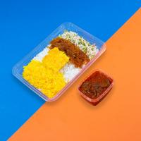 شیرین پلو با گوشت بره گوسفندی