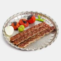 خوراک کباب کوبیده (سه سیخ)