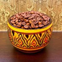 دانه قهوه ربوستا پارچمنت (RP) با رست مدیوم