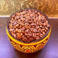 دانه قهوه ربوستا اوگاندا با رست مدیوم