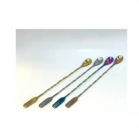 تال اسپون استیل چنگالدار (قاشق دسته بلند چنگالدار)