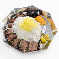 چلو چنجه کباب بره
