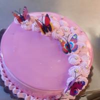 کیک تولد رنگی