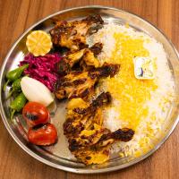 چلو جوجه کباب با استخوان