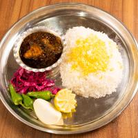 چلو خورشت قلیه ماهی