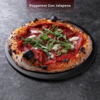 پیتزا پپرونی و هالوپینو ایتالیایی