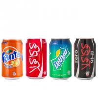 نوشابه قوطی کوکا کولا