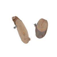 چوب نشیمن پرنده طرح کالباسی همراه با بست