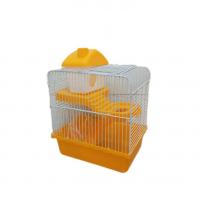 قفس وارداتی همستر با لانه ظرف آب و اسباب بازی و سرسره درجه یک