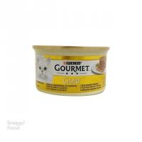 کنسرو گربه گورمت طعم مرغ