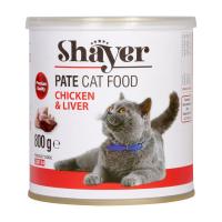 کنسرو شایر مرغ و جگر گربه