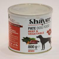 کنسرو گوشت و سبزیجات شایر مخصوص سگ