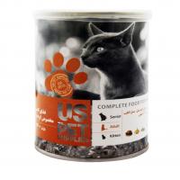 کنسرو گربه بالغ با طعم مرغ، کدو و وسنبل الطیب یو اس پت