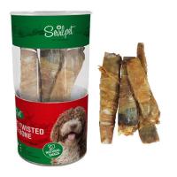 تشویقی طبیعی دور پیچ سیرابی گاو روی استخوان بره 