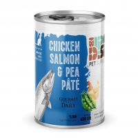 کنسرو گربه DPS طعم مرغ و سالمون و نخودفرنگی