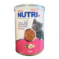 کنسرو بچه گربه نوتری طعم مرغ