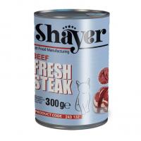 کنسرو گربه استیک گوشت شایر