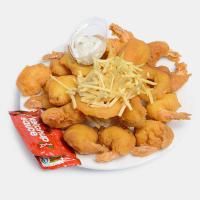 خوراک میگو سرخ شده