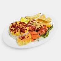 زرشک پلو با مرغ سس پز