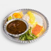 چلو خورشت قورمه سبزی