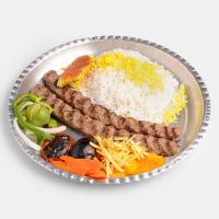 چلو کباب کوبیده معمولی