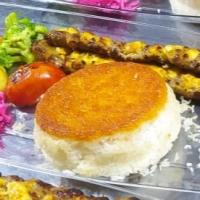 چلو کباب نگین دار