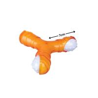 اسباب بازی سگ دندانی طرح پروانه با طعم بیکن برند M-pets ام پتز