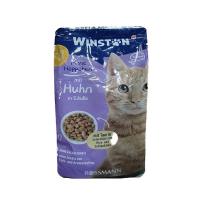 پوچ گربه بالغ مرغ در پوسته تخم مرغ winston وینستون 100 گرمی