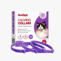 قلاده آرامش بخش گربه برند bonnest بونست 2 عدد