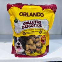 تشویقی سگ اسنک بیسکوئیت برند Orlando اورلاندو 400 گرمی