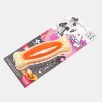 اسباب بازی جویدنی استخوان با طعم بیکن برند ام پتز سایز m