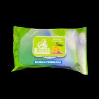 دستمال مرطوب پاکتی رایحه لیمو برند Mr.panguin مستر پنگوئن