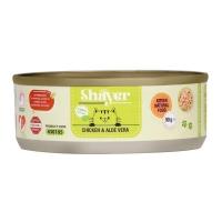 کنسرو بچه گربه نچرال طعم مرغ وآلوئورا در ژله برند Shayer شایر