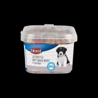 تشویقی توله سگ سطلی مدل استخوان طعم مرغ وبره وسالمونTrixieتریکسی