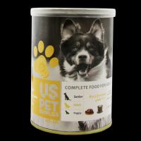 کنسرو سگ بالغ مرغ و برنج یو اس پت 400 گرم