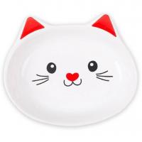 ظرف سرامیکی سگ و گربه طرح گربه برند coco pet کوکو پت