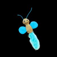 اسباب بازی گربه مدل پروانه بلک لایت برند M-pet ام پت