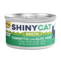 کنسرو گربه مدل Shiny تن و آلوئه ورا برند Gim Cat جیم کت 70 گرمی
