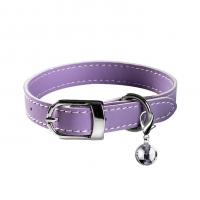 قلاده گردنی سگ و گربه مدل طرح چرم برند Ninapet نیناپت سایز 1