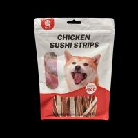 تشویقی سگ نوار سوشی مرغ برند N4P ان فور پی 100 گرمی